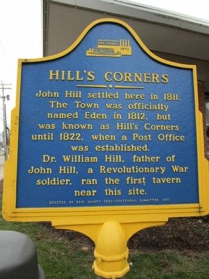 Hill's Corners Marker image. Click for full size.