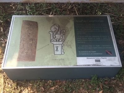 Ceremonial Area Marker. Click for full size. Ceremonial Area Marker image. Click for full size.