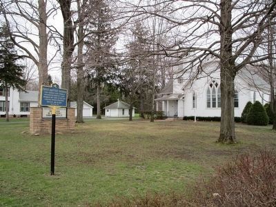 Church & Marker. Click for full size. Church & Marker image. Click for full size.