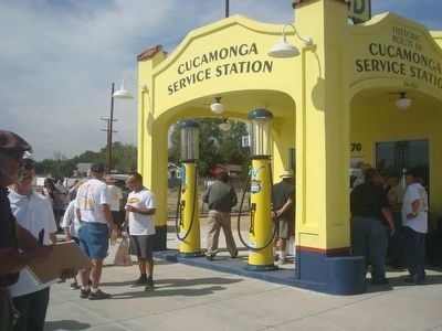 Cucamonga Service Station image. Click for full size.