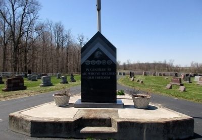 Mt. Blanchard Veterans Memorial Marker. Click for full size. Mt. Blanchard Veterans Memorial Marker image. Click for full size.
