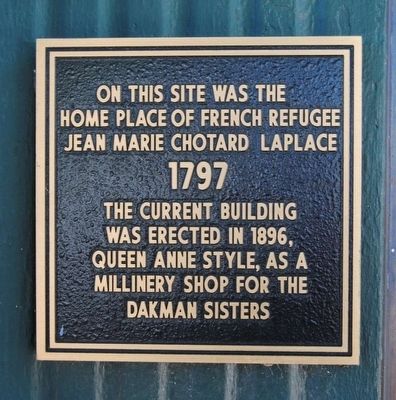 Jean Marie Chotard LaPlace Home Site Marker image. Click for full size.