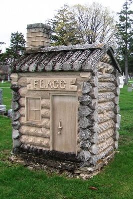 Reuben and Betsey K. Flagg Monument image. Click for full size.