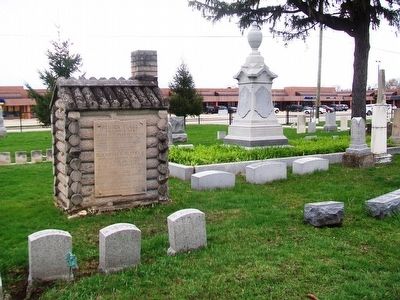 Reuben and Betsey K. Flagg Monument image. Click for full size.
