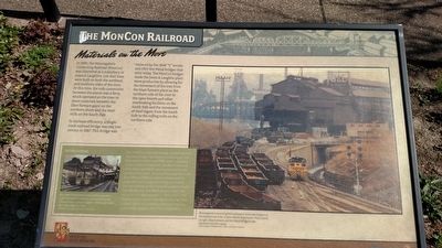 The MonCon Railroad Marker image. Click for full size.