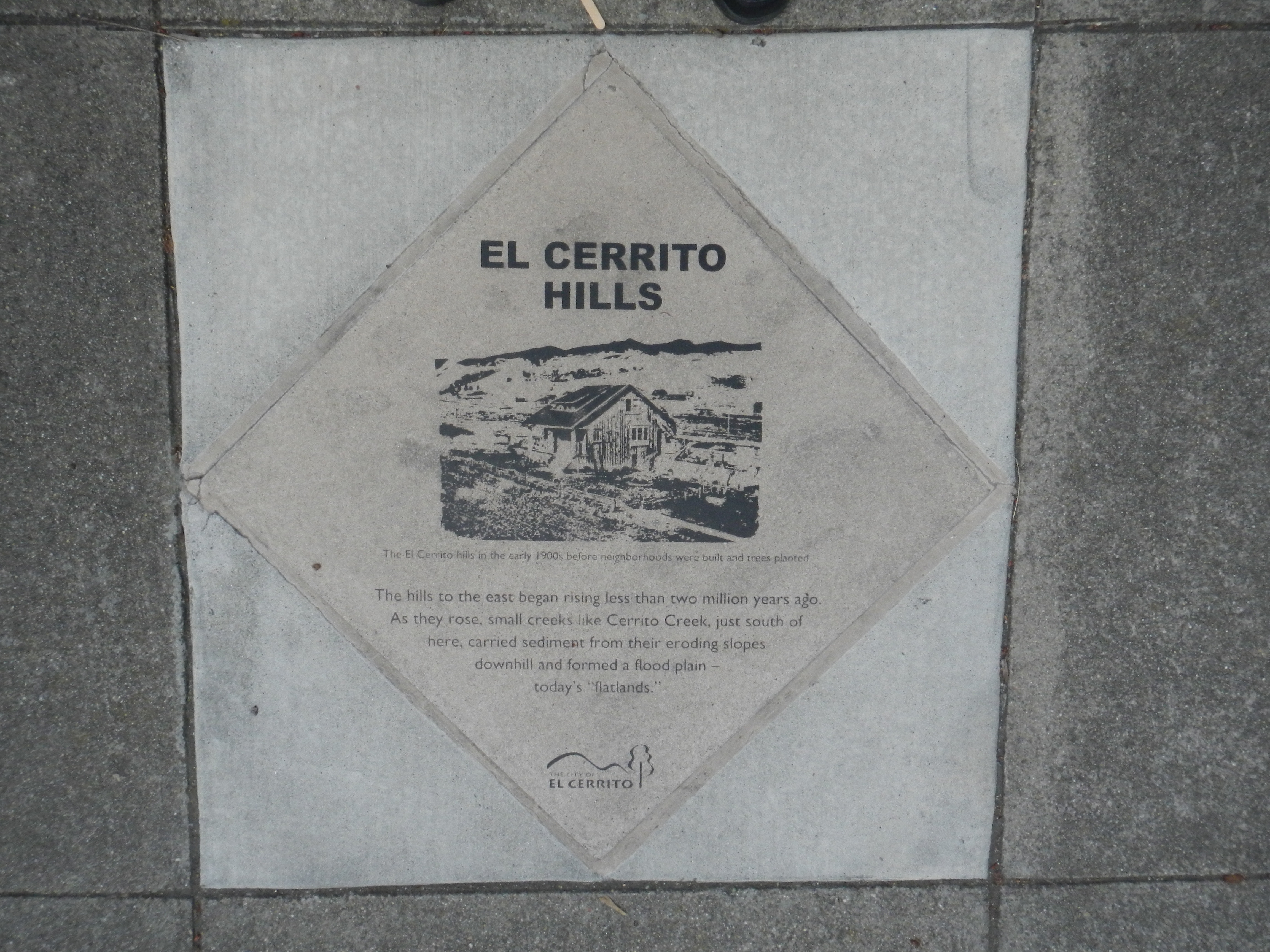 El Cerrito Hills Marker