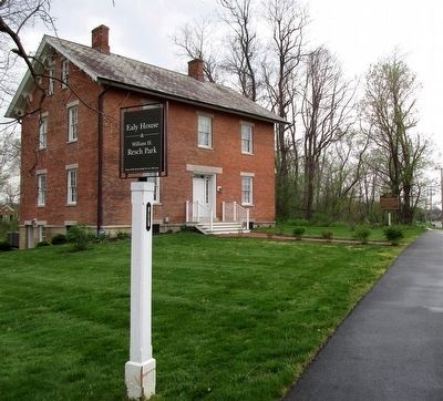 George and Christina Ealy House and Land Marker image. Click for full size.