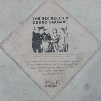The Six Bells & Cerro Square Marker image. Click for full size.