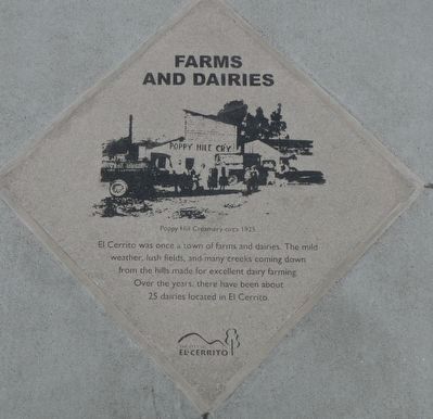 Farms and Dairies Marker image. Click for full size.