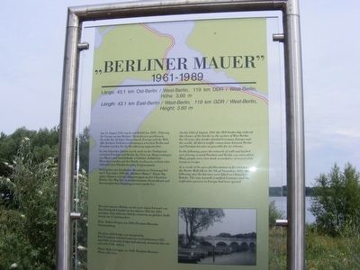 "Berliner Mauer" Marker image. Click for full size.