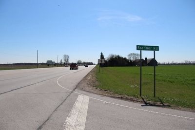 to Whittaker's Reserve / to Dudley's Massacre Marker image. Click for full size.