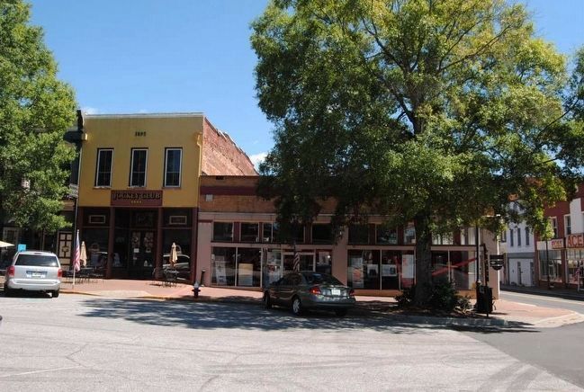 The Site of the Old Inn. Click for full size. The Site of the Old Inn image. Click for full size.