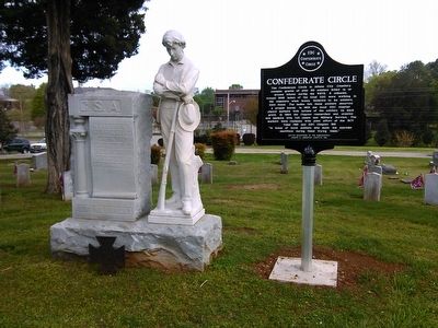 Confederate Circle Marker image. Click for full size.