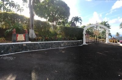 Government House Saint Lucia Marker. Click for full size. Government House Saint Lucia Marker image. Click for full size.