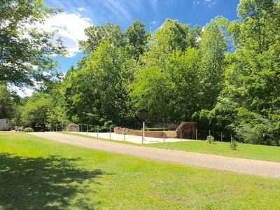 Burnt Corn Park Cistern & Marker. Click for full size. Burnt Corn Park Cistern & Marker image. Click for full size.