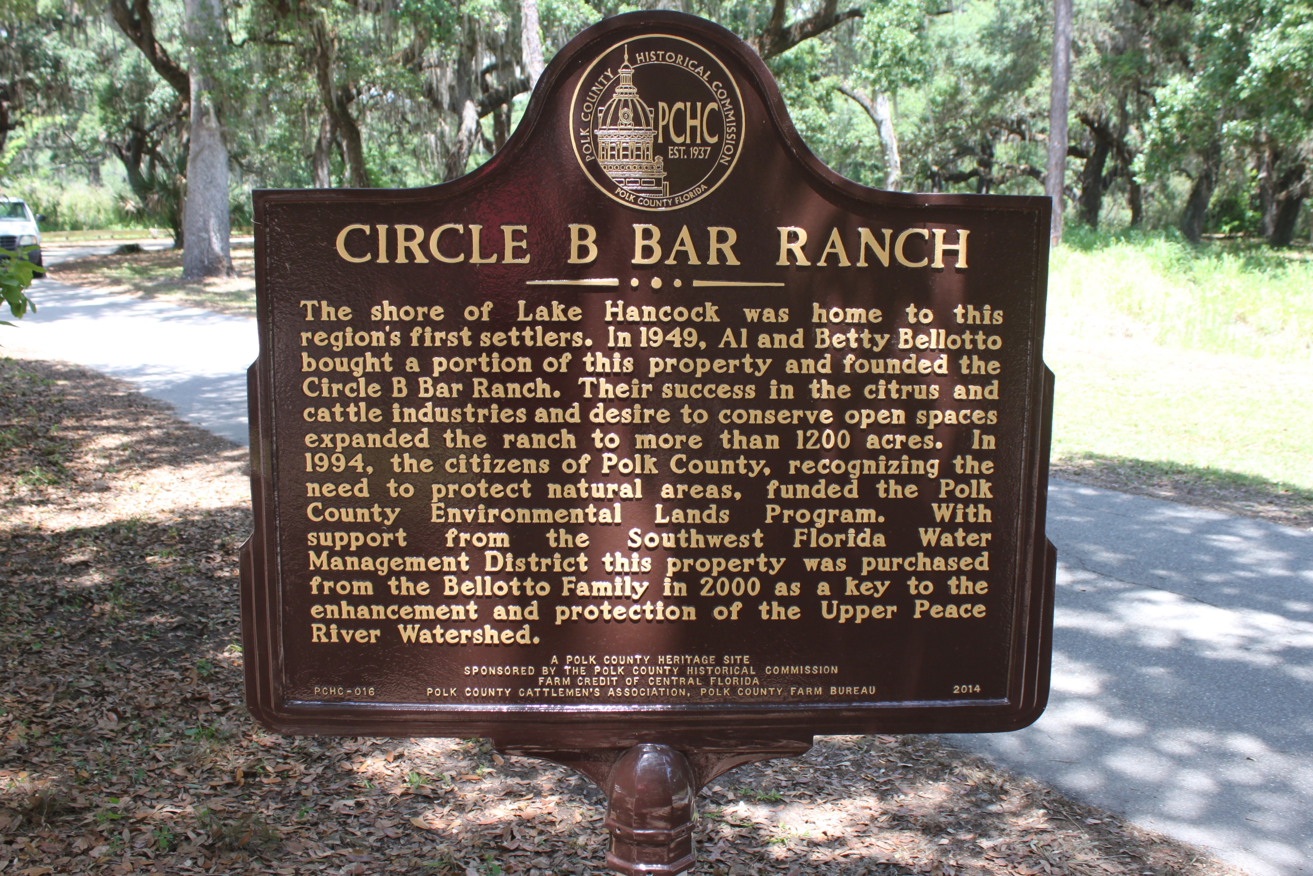 Circle B Bar Ranch Marker