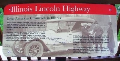 Great American Crossroads in Illinois Marker image. Click for full size.