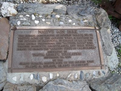 Native Son Park Marker image. Click for full size.