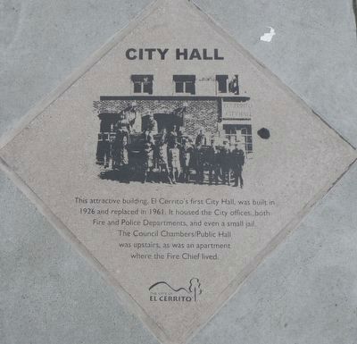 City Hal Marker image. Click for full size.
