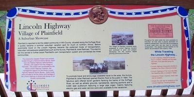 Village of Plainfield Marker image. Click for full size.