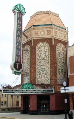 Paramount Theatre Entrance and Marquee Detail. Click for full size. Paramount Theatre Entrance and Marquee Detail image. Click for full size.