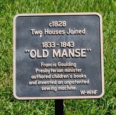 Old Manse Marker image. Click for full size.