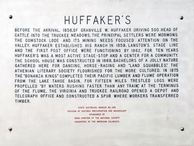 Huffaker's Marker image. Click for full size.