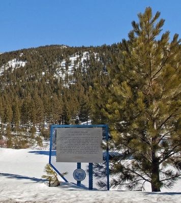 The Great Incline of the Sierra Nevada Marker image. Click for full size.