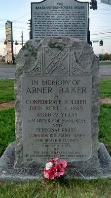 Abner Baker Memorial image. Click for full size.