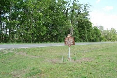 Battle of Bayou Fordoche Marker image. Click for full size.