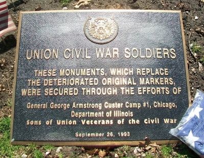 Union Civil War Soldiers Marker image. Click for full size.