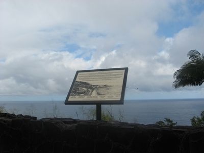 Laupahoehoe Point Marker image. Click for full size.