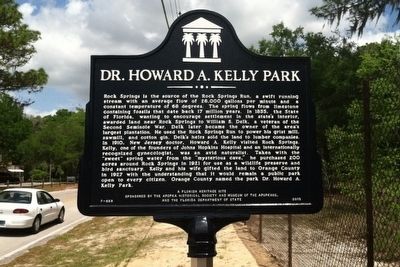 Dr. Howard A. Kelly Park Marker image. Click for full size.