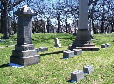 Rev. Georg L. Mulfinger Monument. Click for full size. Rev. Georg L. Mulfinger Monument image. Click for full size.