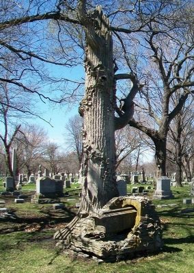 George S. Bangs Monument. Click for full size. George S. Bangs Monument image. Click for full size.