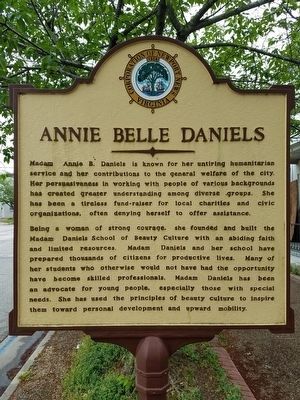 Annie Belle Daniels Marker image. Click for full size.