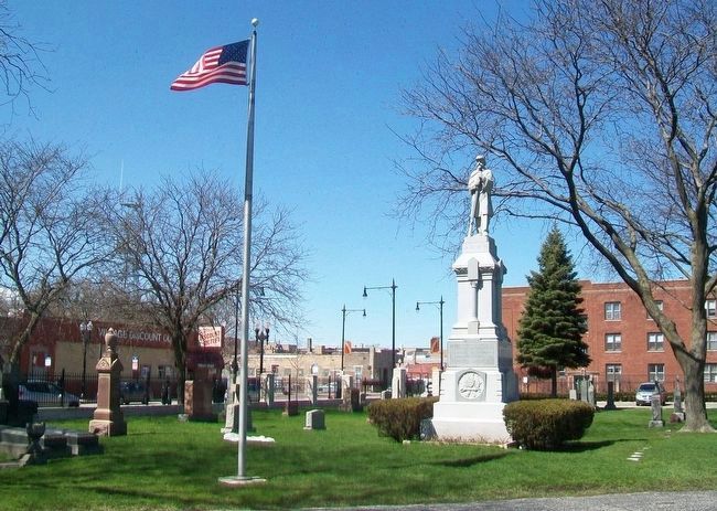 St. Boniface Union Soldiers Monument. Click for full size. St. Boniface Union Soldiers Monument image. Click for full size.
