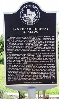 Bankhead Highway in Aledo Texas Historical Marker image. Click for full size.