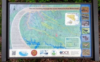 You are Traveling Through the Scenic Meherrin River Watershed! Marker image. Click for full size.
