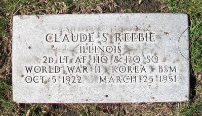Claude Seymour Reebie Marker. Click for full size. Claude Seymour Reebie Marker image. Click for full size.