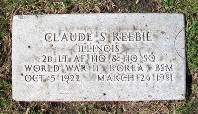 Claude Seymour Reebie Marker image. Click for full size.