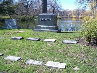 Claude Seymour Reebie Monument. Click for full size. Claude Seymour Reebie Monument image. Click for full size.