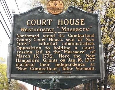 Court House Marker. Click for full size. Court House Marker image. Click for full size.