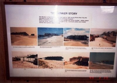 The Bunker Story Marker. Click for full size. The Bunker Story Marker image. Click for full size.
