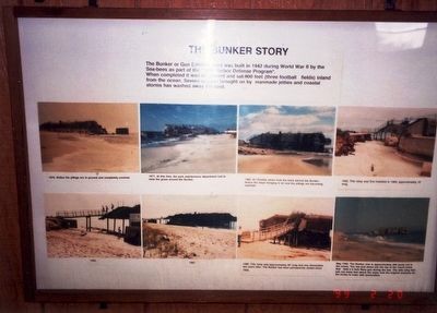 The Bunker Story Marker image. Click for full size.