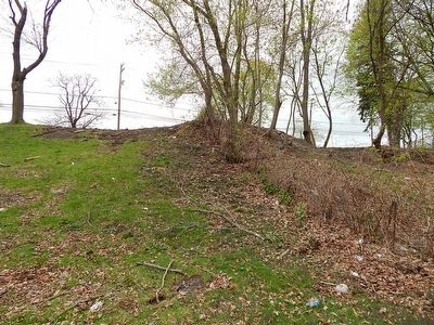 Old Canal Bed Marker. Click for full size. Old Canal Bed Marker image. Click for full size.