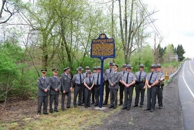 First Pennsylvania Troopers Killed in the Line of Duty Marker image. Click for full size.