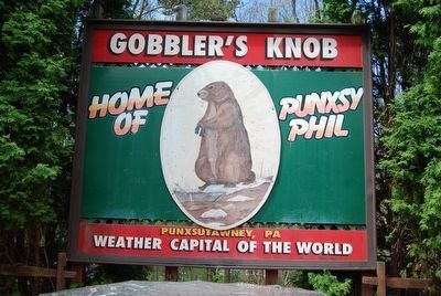 Groundhog Day Sign image. Click for full size.