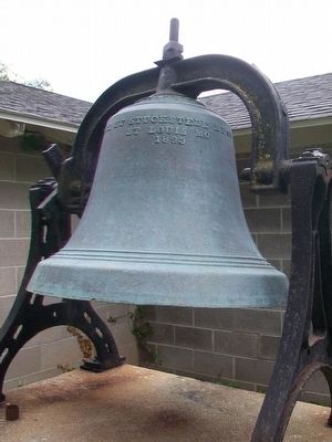 Cooper College Bell image. Click for full size.