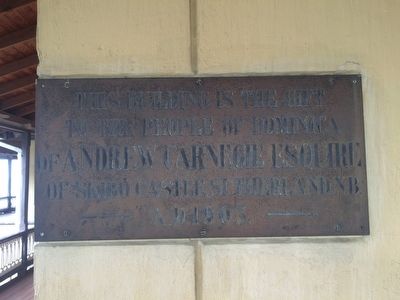 Carnegie Library of Roseau Marker. Click for full size. Carnegie Library of Roseau Marker image. Click for full size.